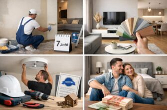 Косметический ремонт комнат в Строгино