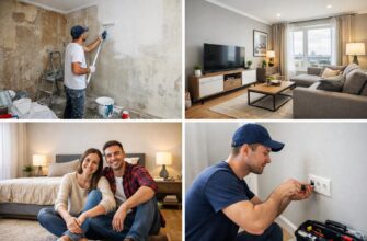 Косметический ремонт комнат в Хорошёво‑Мневниках