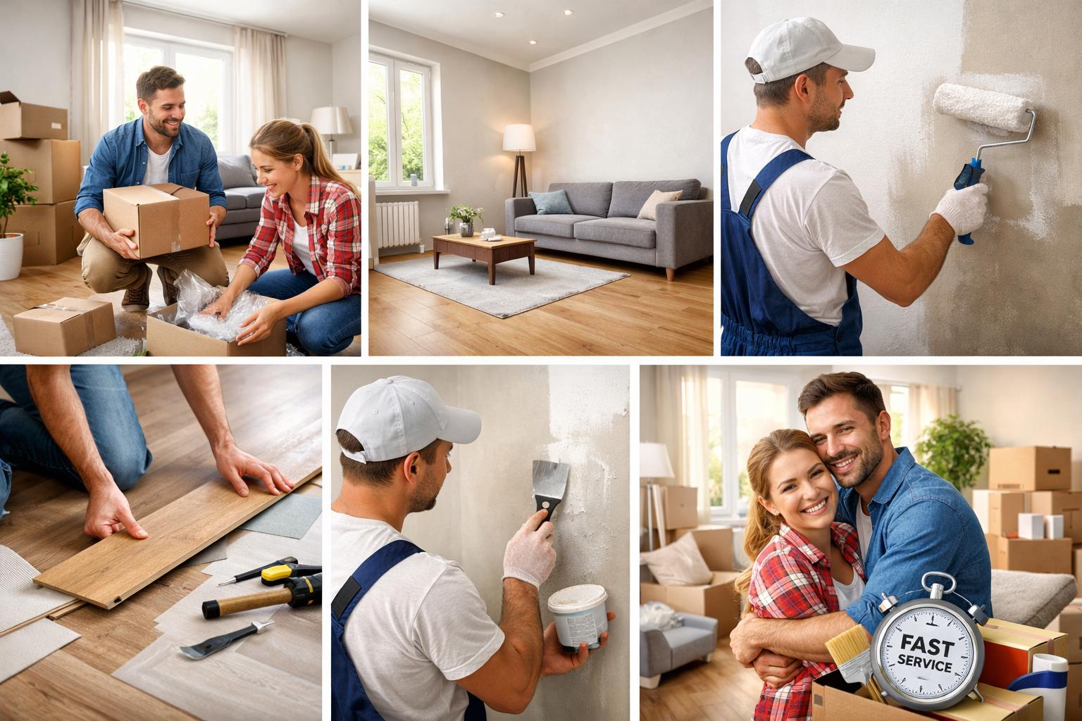 Почему срочный косметический ремонт — лучшее решение при переезде