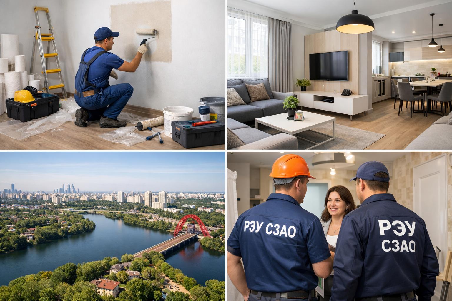 Почему стоит выбрать РЭУ по СЗАО г. Москвы для ремонта в Покровском-Стрешневе
