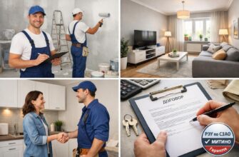 Косметический ремонт комнат в Митино